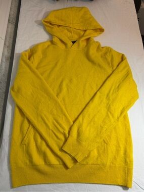 Banana Republic Sunny Yellow Men's Hooded Pullover
